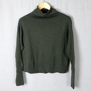 Aritzia Wilfred Cyprie Knit Sweater in Olive